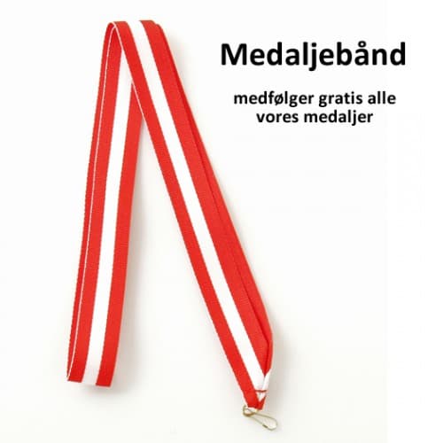 Tunge Sølvmedaljer (inkl. emblem & medaljebånd)